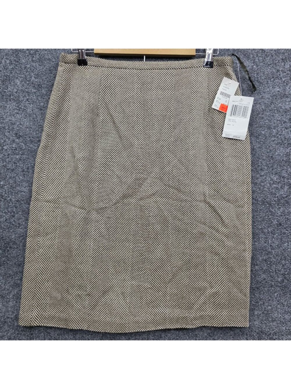 Vintage August Silk Logic Pencil Skirt 12 Forst Deadstock Quiet Luxury Old Money